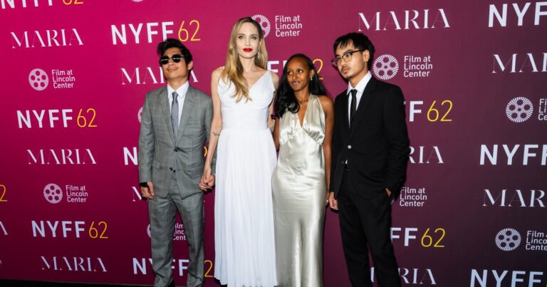 GettyImages 2175538740 Pax Thien Jolie Angelina Jolie Zahara Marley Jolie and Maddox Chivan Jolie