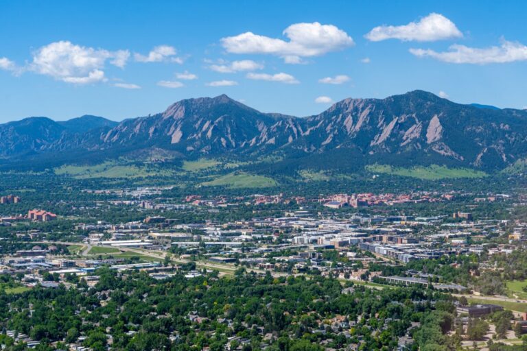 aerial view of boulder coGettyImages 1514179914