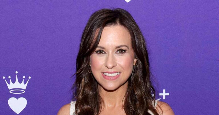 Lacey Chabert attends Hallmark Media s session during the Summer 2024 Television Critics Association Press Tour 822