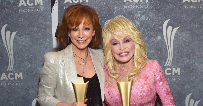 Reba McEntire Says Shes Never Met Friend Dolly Partons Rarely Seen Husband Carl Thomas Dean 1