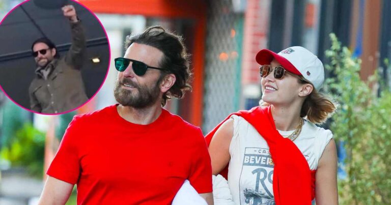 Bradley Cooper and Gigi Hadid Spotted Cheering on Philadelphia Eagles During NFL Playoff Game 794.jp