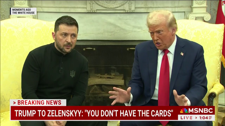 msnbc zelensky trump 022825