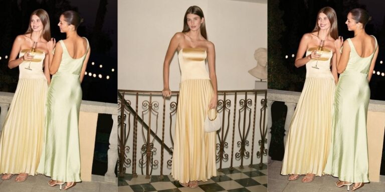the everygirl spring wedding guest dress s