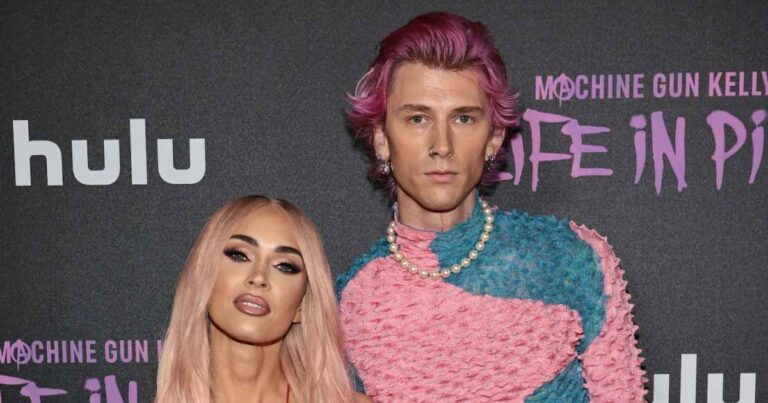 Megan Fox and MGK Are So Happy to Be Parents Together After Welcoming Baby They re In a Good Place 2