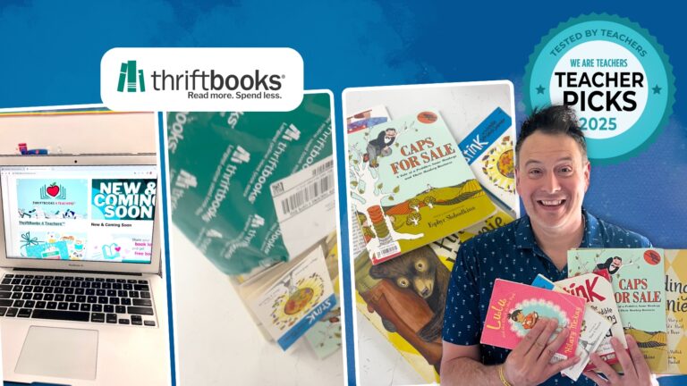 ThriftBooks teacher pick feature