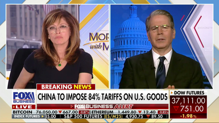 fbn bartiromo bessent tariffs 040925