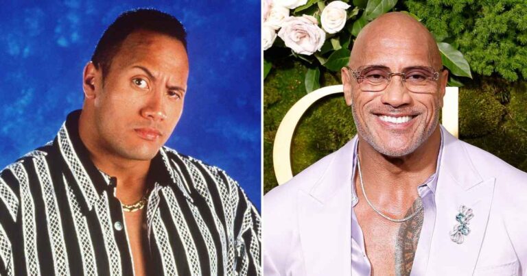 Dwayne The Rock Johnsons Biggest WWE and Hollywood Moments Through the Years Vin Diesel Feud More.jp
