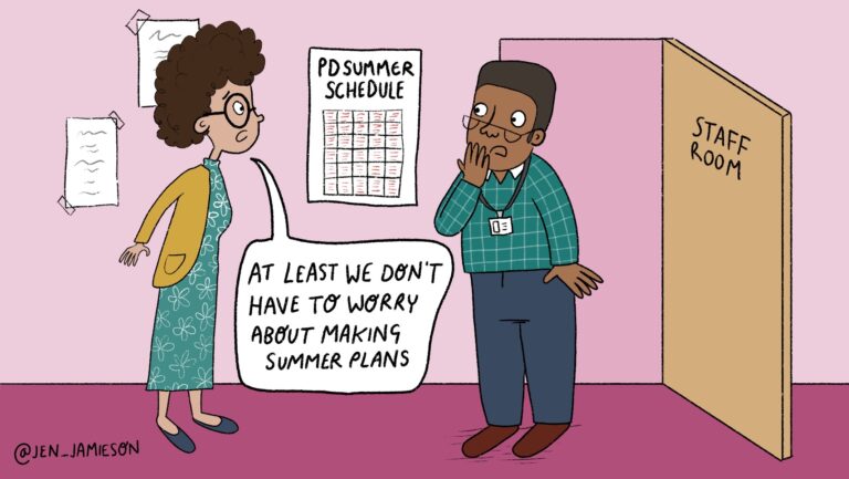PD Summer Schedule