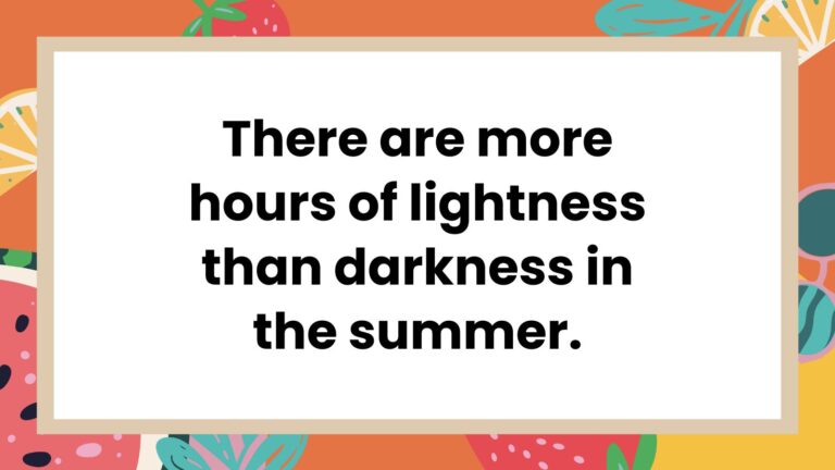 summer facts feature