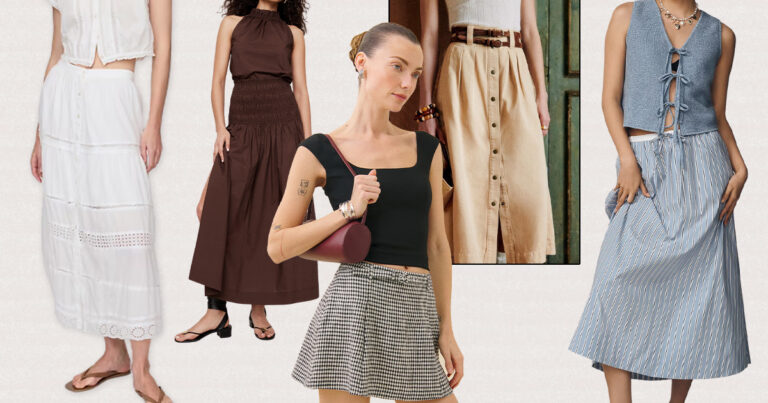 the everygirl social must have skirts sezane 1